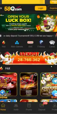58Q Game mobile screenshot
